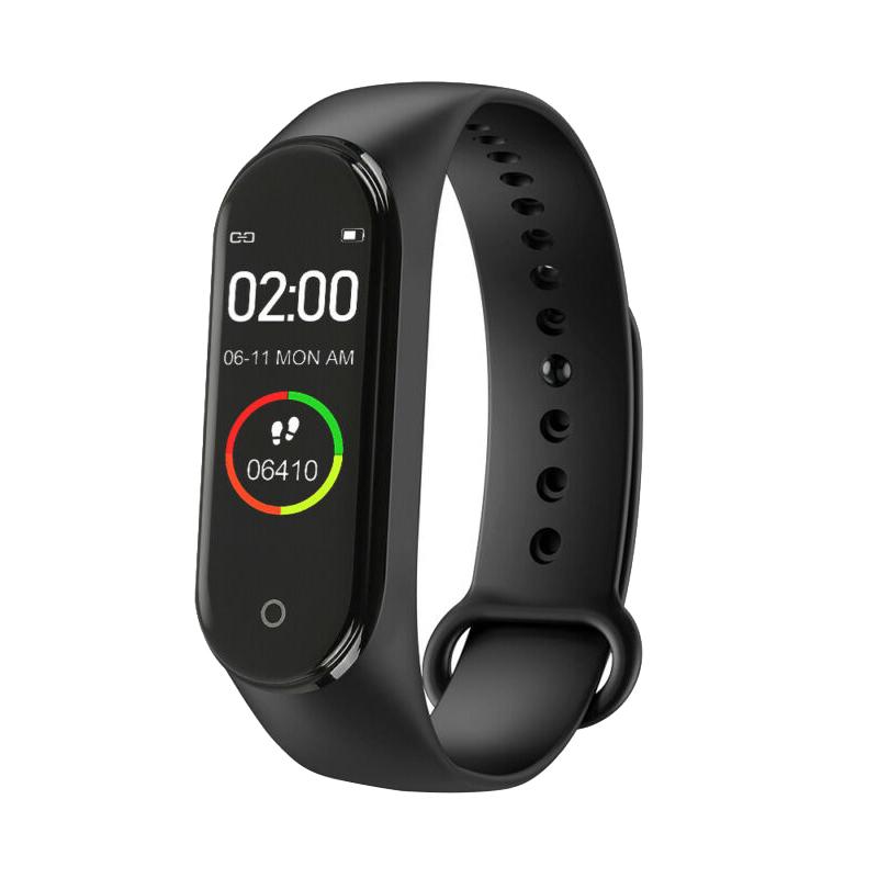 M4 Smart Digital Watch Bracelet for Men Women Smartwatch Heart Rate Monitor Pedometer Calorie Counter Health Sport Tracker Watch