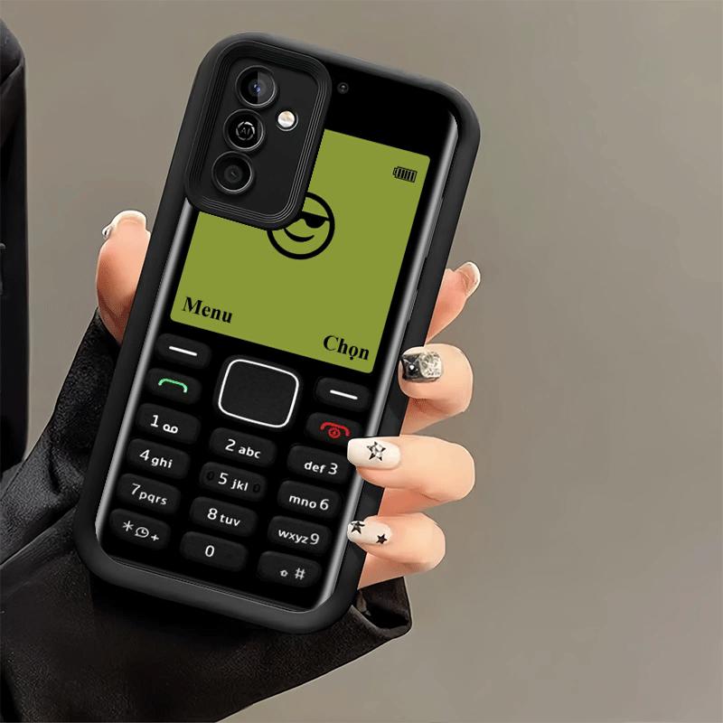 Phone Case for Samsung Galaxy A17 A16 A15 A14 A13 Funny Retro Callphone A56 A36 A26 A55 A35 A25 A54 A34 A24 A53 A33 A23 A07 A06