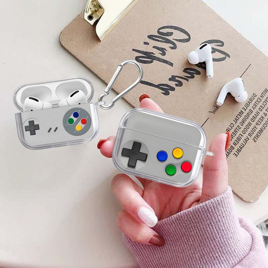 Game Console Controller Clear Earphone Cases Cover Case For Airpods 4 Pro2 1 3 Pro3 2 Pro