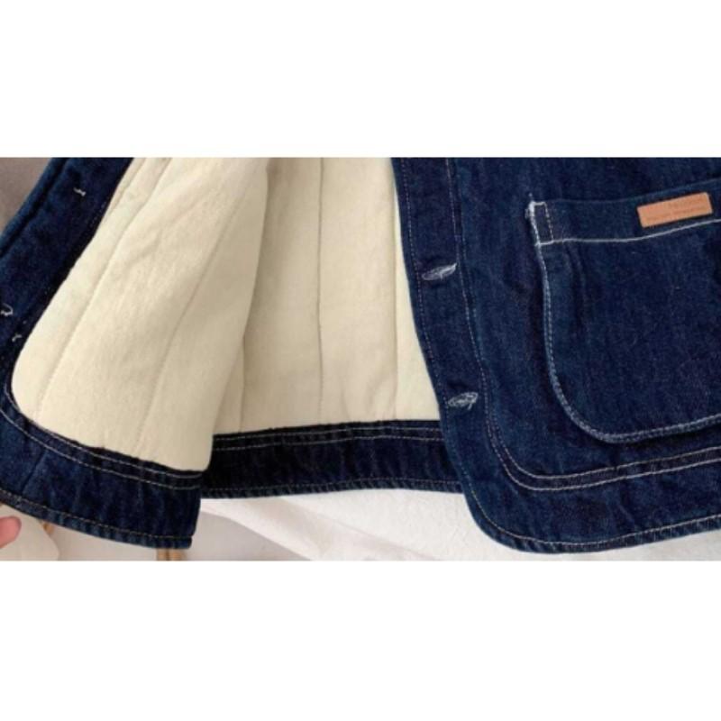 Children Winter&Autumn Kid Vest Denim Waist Coat for Newborn Baby Sleeveless Jackets Outwear for Toddler Girls&Boys