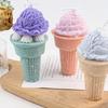 Ice Cream Silicone Candle Mold DIY Aromatherapy Soap Plaster Wax Making Ice Cream Cone Fondant Dessert Cake Baking Mold