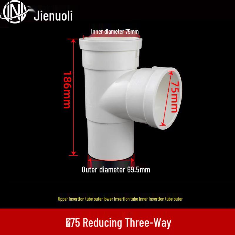 JNL PVC National Standard Reduced Tee