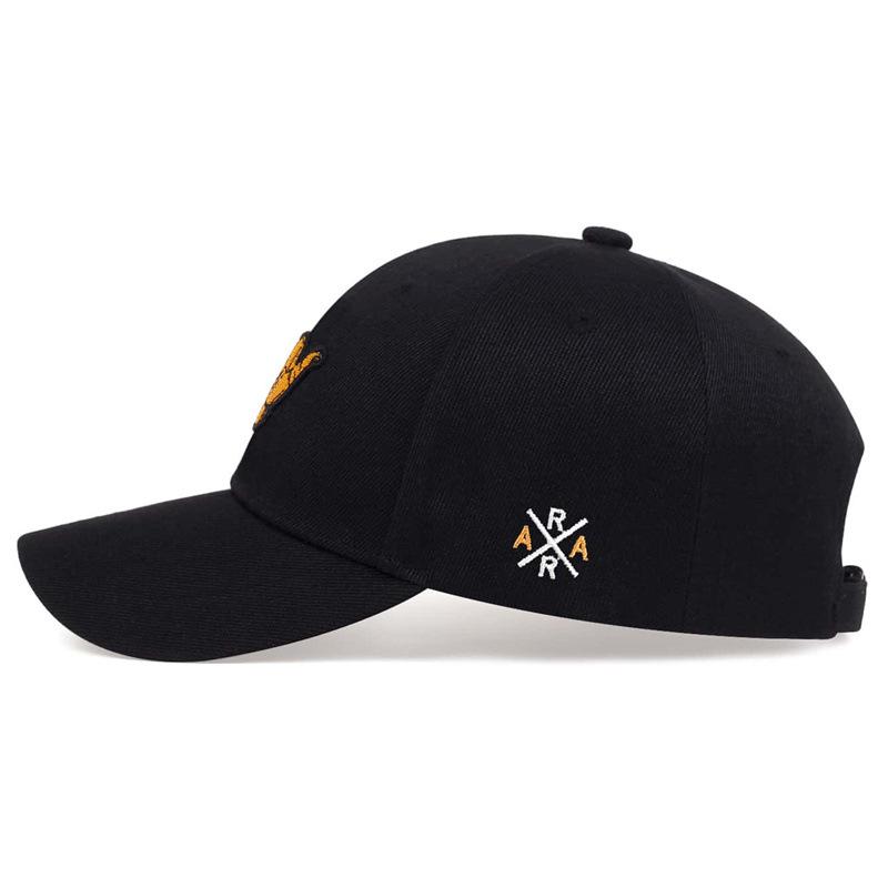 Prstová baseballová čepice venkovní sporty bavlněná výšivka baseballová čepice hip hop streetwear kpop snapback kšiltovka ležérní