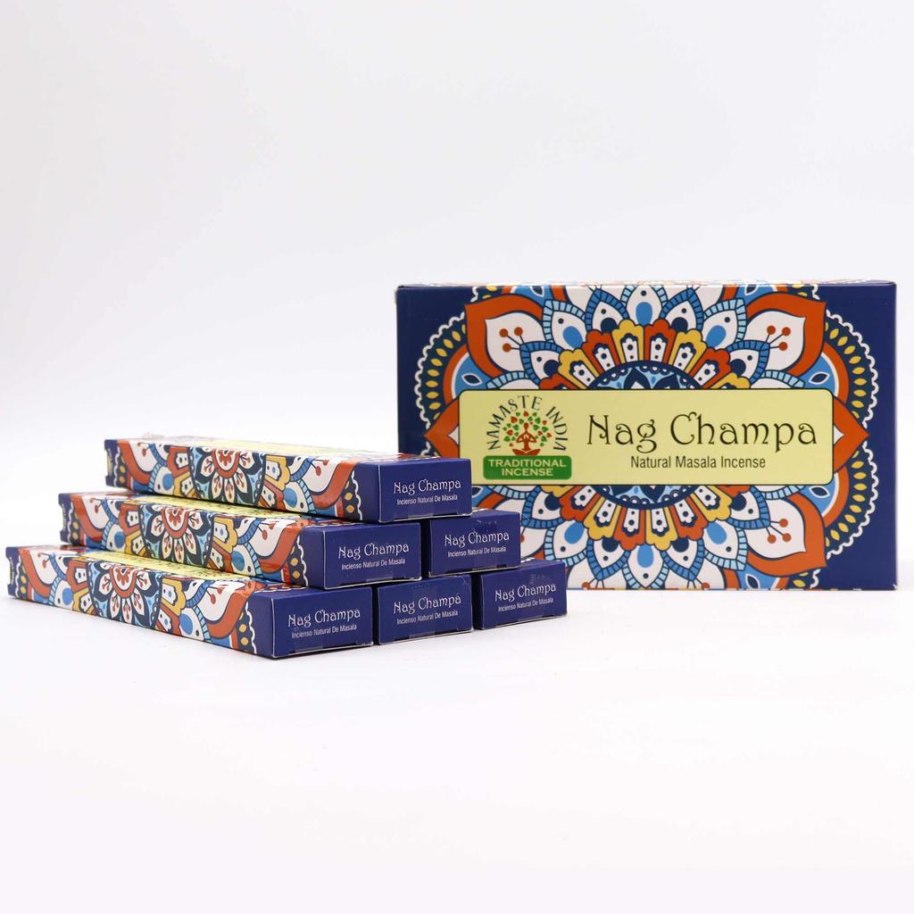 7x Nag Champa Masala Incense Sticks Namaste Mandala
