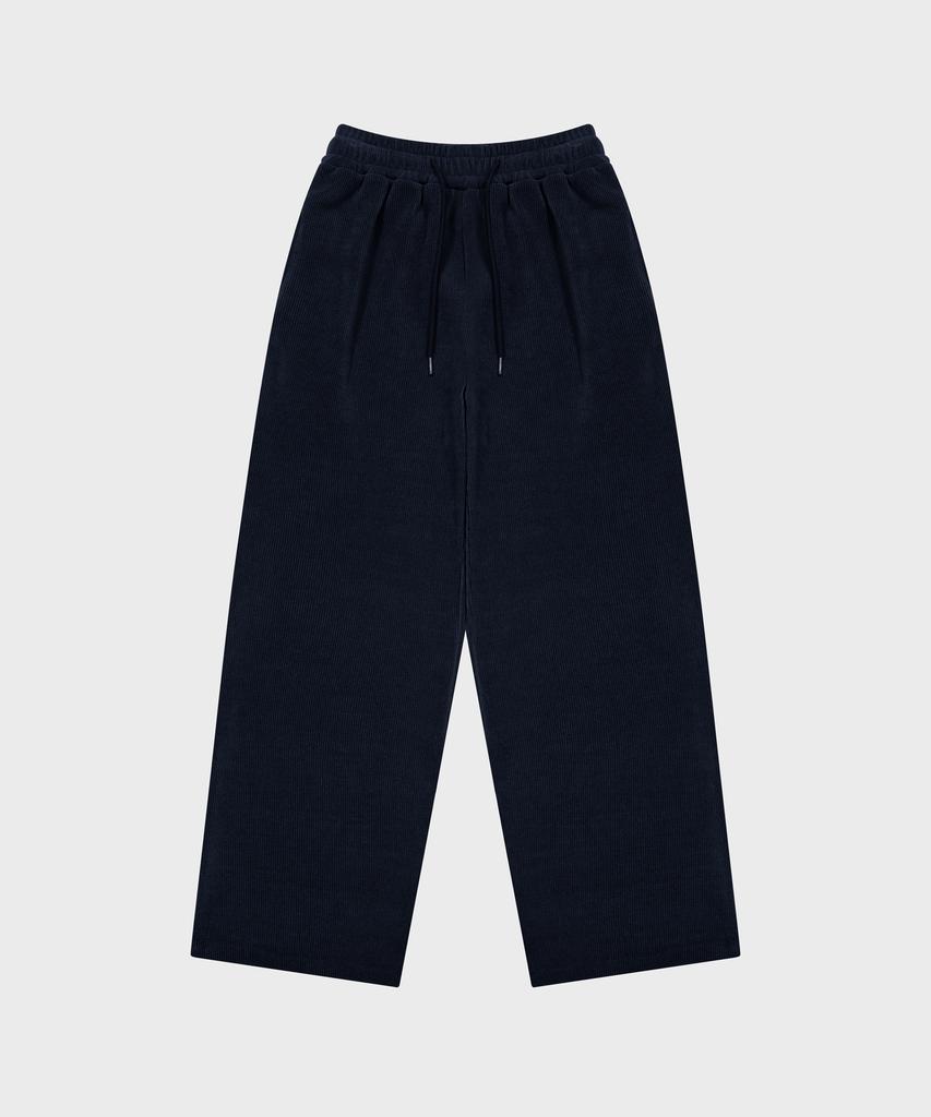 PORTERNA Corduroy Sweat Pants-Gray