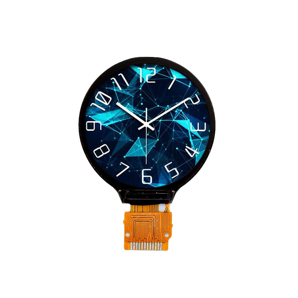DC 3.3V 1.28 inch TFT LCD Display Module Round RGB 240*240 GC9A01 Driver 4 Wire SPI Interface 240x240 Resolution Electronic Kit