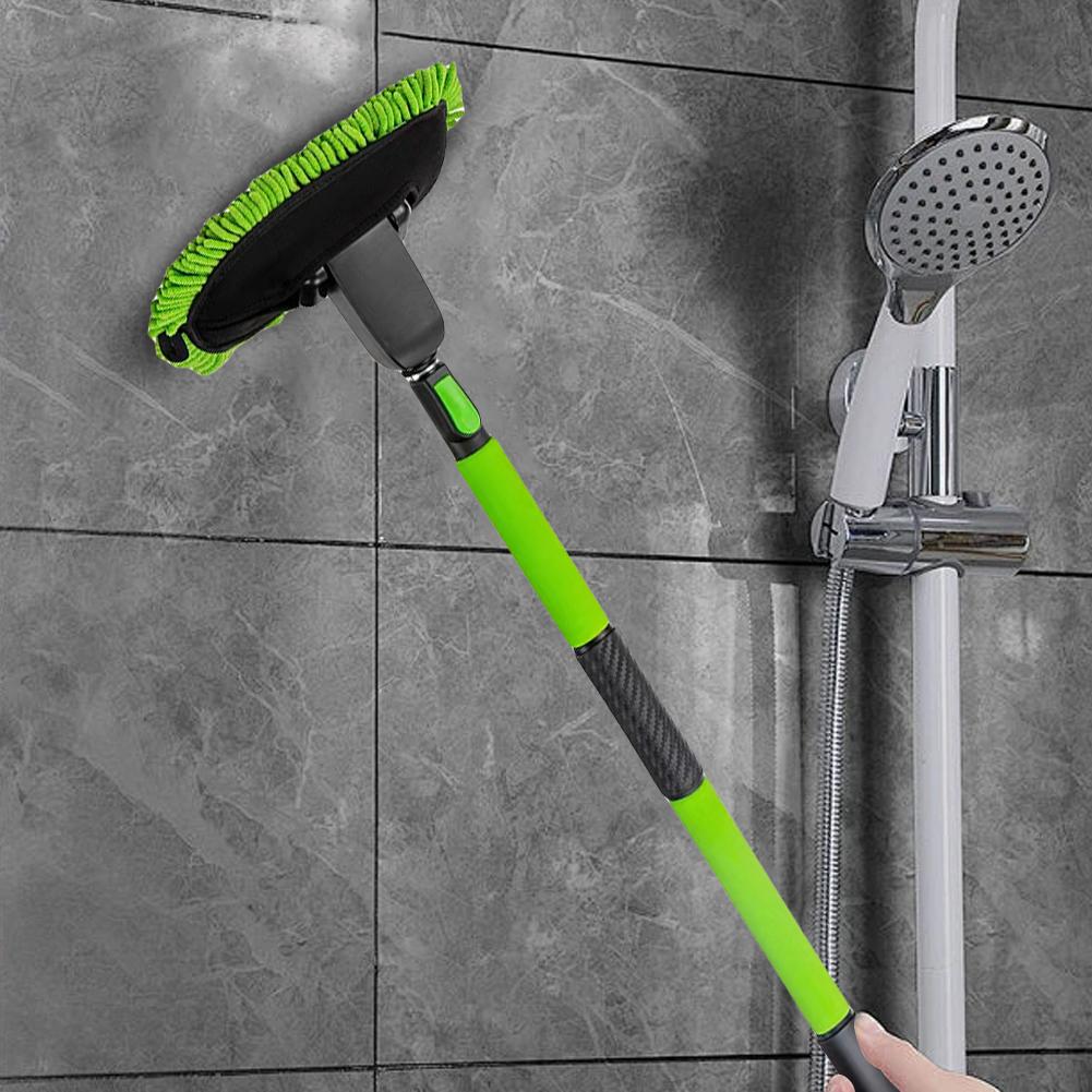 Car Washing Mop Long Handle Scratch-Free Replacement Head Car Wash Brush Chenille Microfiber Car Cleaning Tools Auto Accessories
