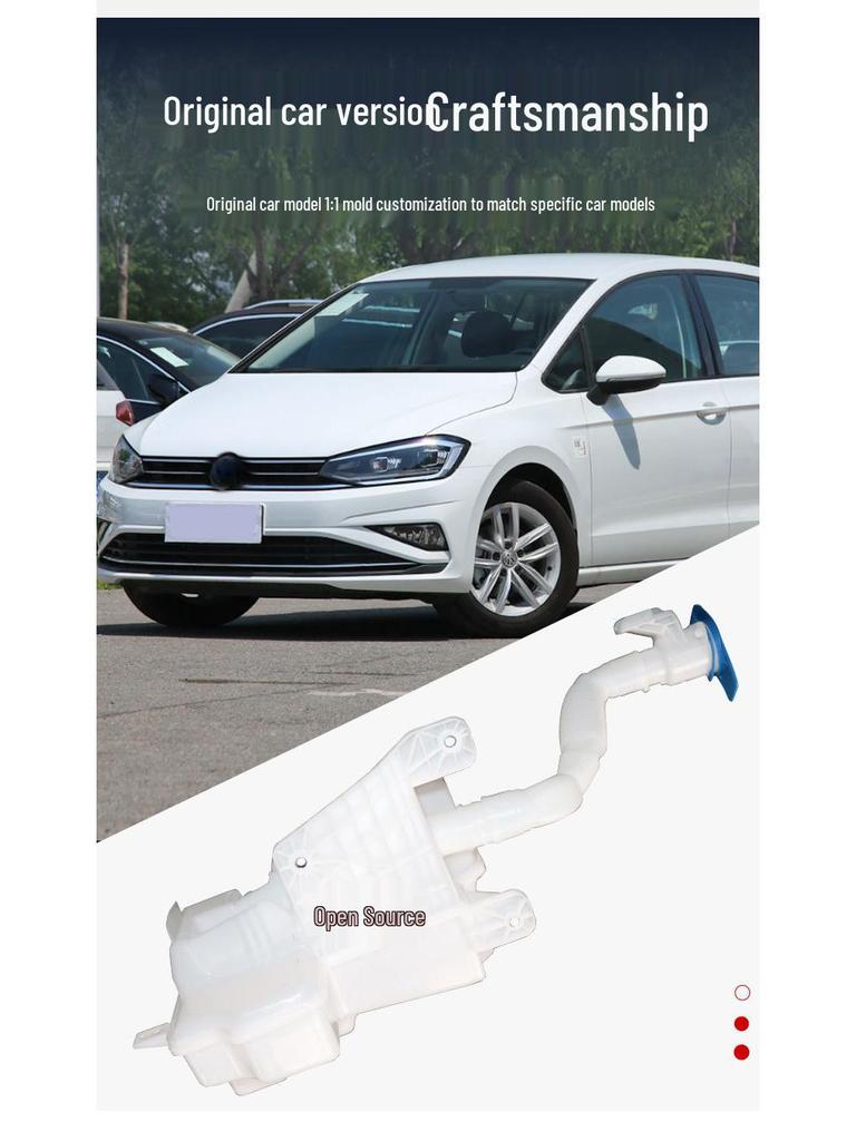 Compatible Washer Fluid Reservoir for 20 Volkswagen Golf Sportsvan Models