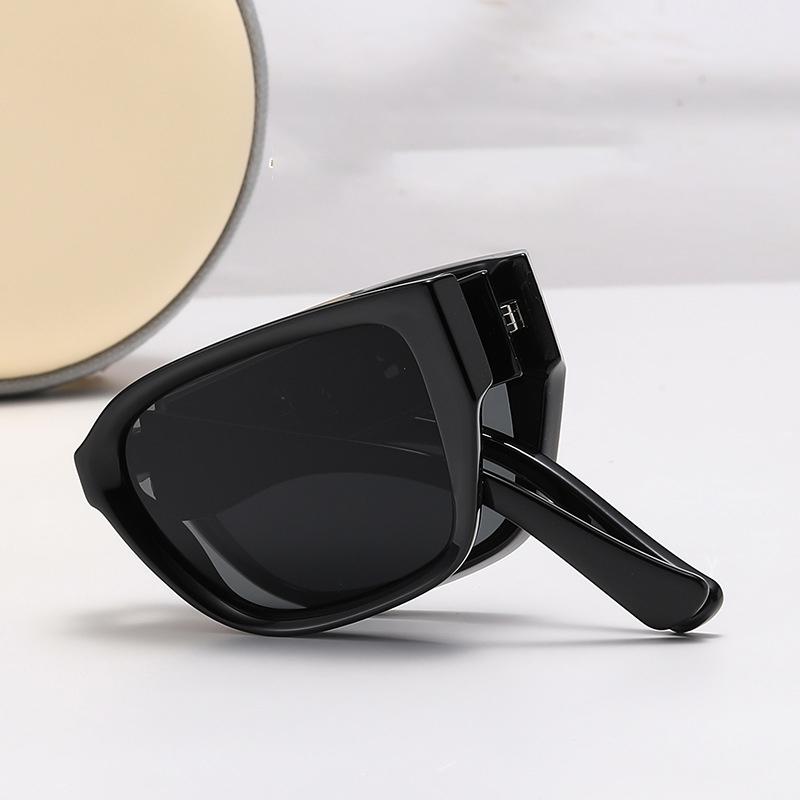 

Складные солнцезащитные очки Складные очки Летняя защита от солнца Для женщин Универсальный тонкий стиль Складные солнцезащитные очки высокого класса 6108