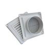 Ventilação de Ar Interno Quadrada de Plástico PP Entrada/Saída de Ventilação de Exaustão