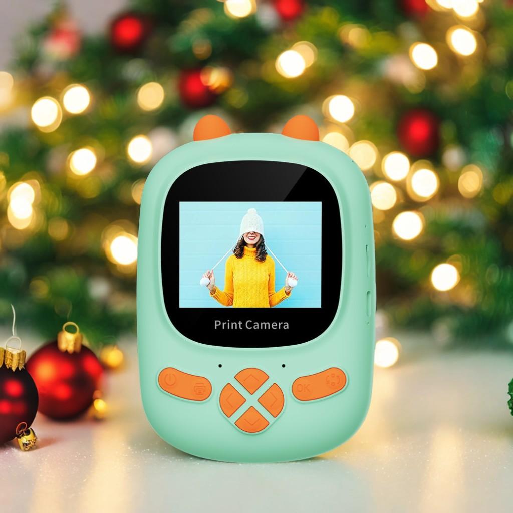 New Kids Print Camera Outdoor Photo Portable Thermal Paper Instant Print HD Video Digital Mini Camera