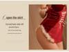 Charming Christmas Lingerie Set: Small Bust Passion & Temptation.