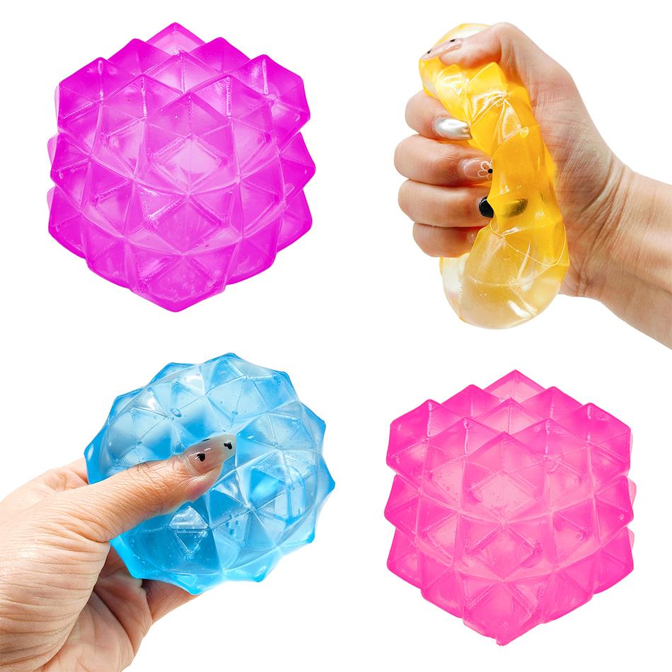 Squishy Needoh Nice Cube Sensory Fidget Cube Stress Relief Anxiety Sensory Tool for Focus ADHD & Office Desk Calming Gadget