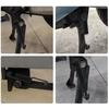 4/1 Stück Motorrad Seitenständer Feder Fuß Seitenständer Metall Pedal Rückholfeder Praktische Ständerfeder Ersatz für Motorrad