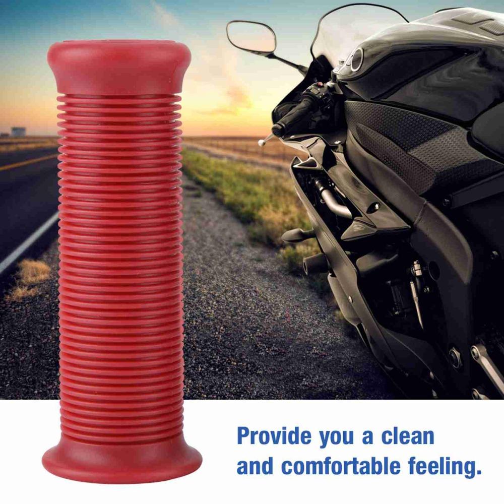 1 pair 1 Inch 25mm Universal Motorcycle Grip TPR Material Pair Grip Handlebar For Most Motorcycles