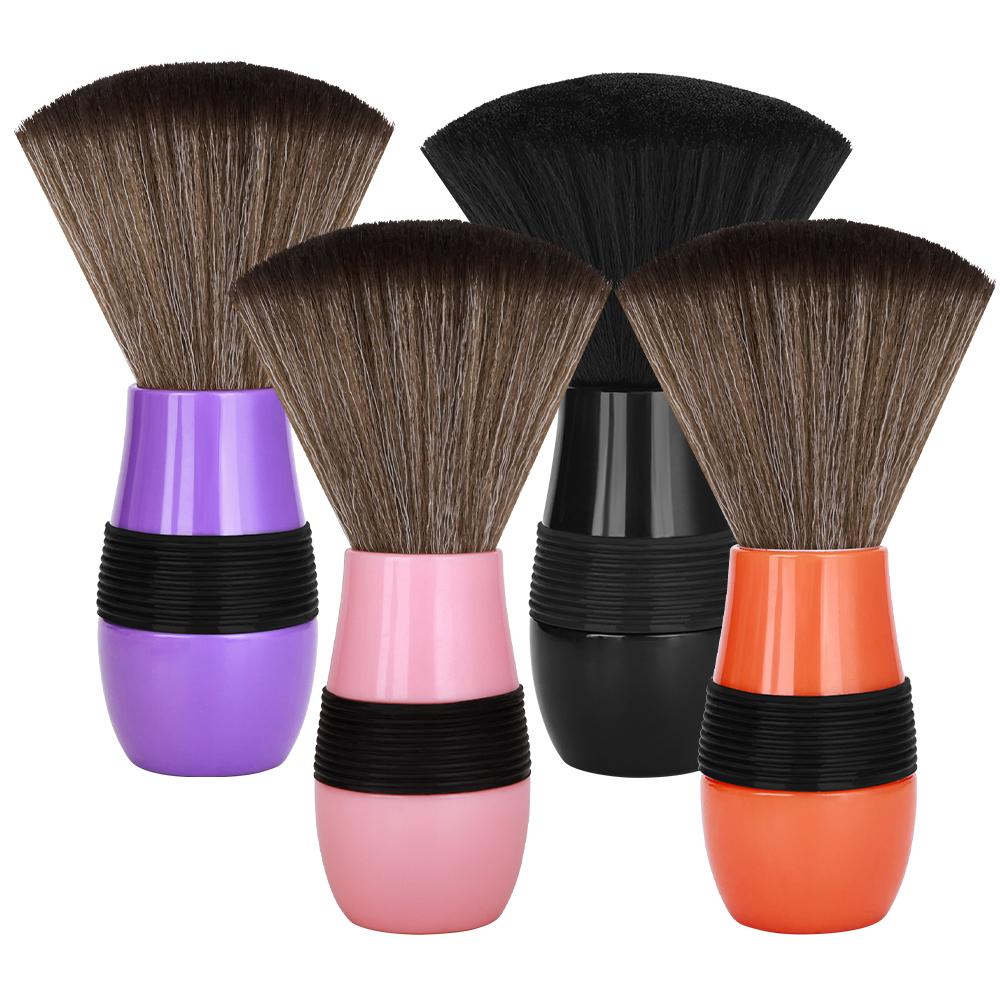 NEW Professional Soft Bristle Barber Neck Duster Brush Ergonomic Hair Cleaning Brush For Salon Home Hairdressing Styling Tools