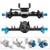 1/24 SCX24 Aluminum Front Rear Straight Axle With Hydraulic Steering Link for  SCX24 Deadbolt 90081 C10 JEEP Gladiator