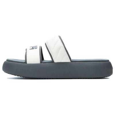 Donut Comfortable Elevated Casual Slide Sandals Women Footwear White Gray F12W321503FGG