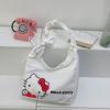 Hello Kitty Melody Kuromi Canvas Shoulder Bag With Stitching Details For Student And Outing