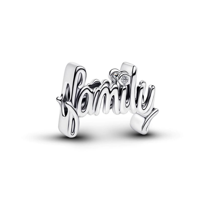 Regal Crown Forever Always Infinity Charm Exquisite Bead European Silver Bracelet DIY Jewelry Women Gift