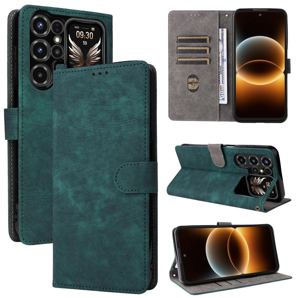Flip Cover Compatible for Oukitel C68 Plus PU Leather Phone Case Full-Body Protection with [RFID Blocking]