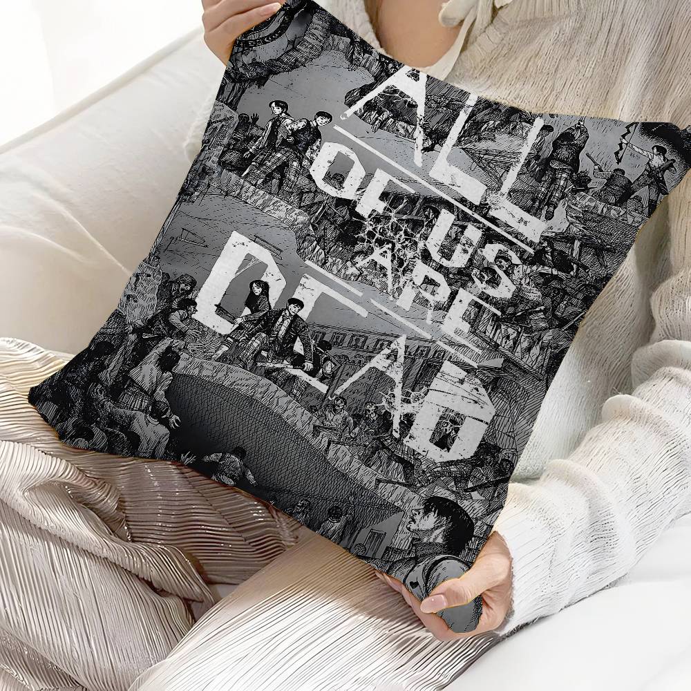 

All Of Us Are Dead TV Drama Personalized Picture Text Home Decorative Pillows Household Gifts 45x45cm 30cmx30cm