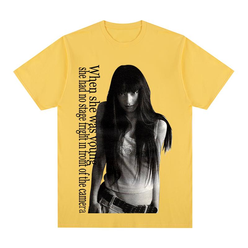 Chiaki Kuriyama Battle Royale Vintage Tshirt Kitano Takeshi Cotton Unisex T Shirt New TEE TSHIRT Womens Tops