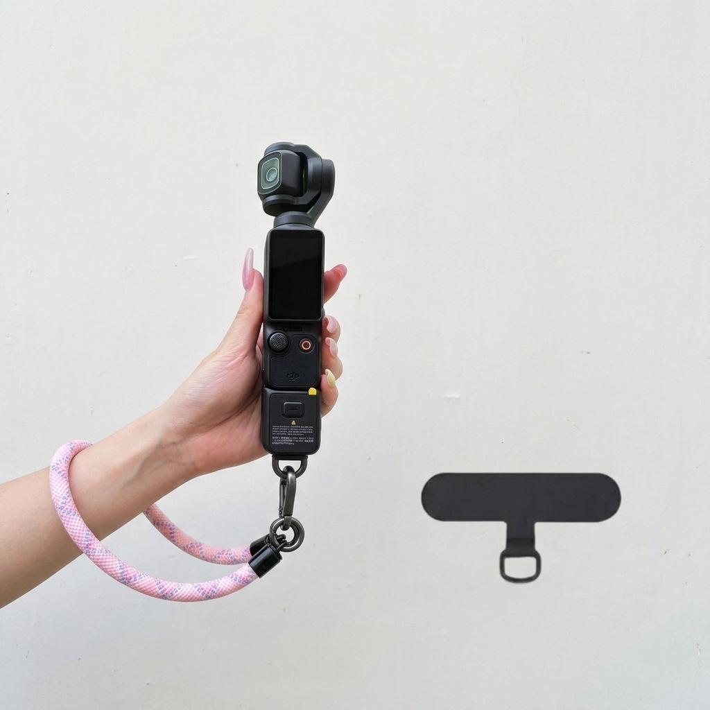 DJI Osmo Pocket 4 Wrist Lanyard: 3rd Gen High-End Camera Case & Short Strap