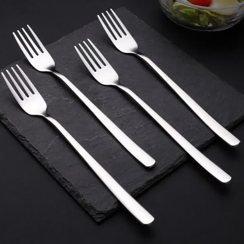 HUIHUADU 201 Stainless Steel Dinner Forks Set