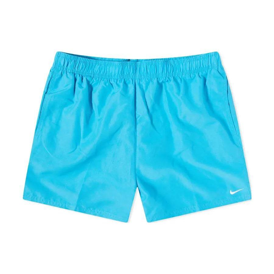 

Nike Loose-Fit Logo Elastic Waist Casual Shorts Men Bottoms Blue NESSA560-480