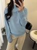 Rhinestone Jacquard Ruffled High-Neck Women's Soft Pullover Sweater