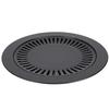Grilling Pan, Korean BBQ Grill Pan, Non stick Smokeless Barbecue Plate for Indoor Outdoor Grilling, 32cm Celsius 12.6in, Grill Accessories BBQ Round G