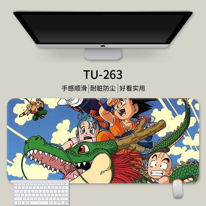 Man Son Goku Mouse Pad Taozed Dragon Ball Animation Cartoon Boys Games Keyboard Pad Boys Games Hot Blood Desk Desktop Pad Computer Table Mat