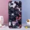 Mitternachtsblumen Hülle Für OPPO Reno 4Z 5Z 8T 4 5 6 7 8 Lite 10 Pro OPPO Find X2 Lite X3 Neo X5 X6 Pro Hülle