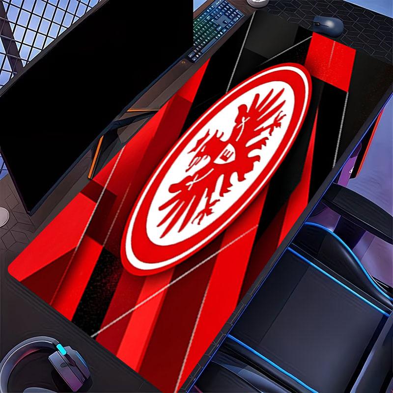 Eintracht Frankfurt Spausdintas pelės kilimėlis, klaviatūros kilimėlis nešiojamam kompiuteriui, kilimėlis biurui, namams, stalo dekoracija, puiki gimtadienio dovana žaidėjams