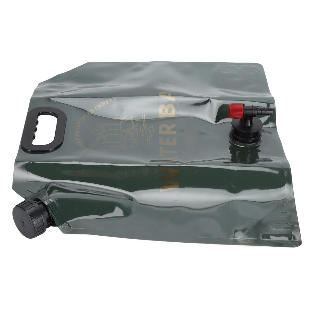 9L Faltbarer Wasserbehälterbeutel Große Kapazität Tragbar Faltbar Outdoor Wasserspeicherbeutel für Camping Wohnmobil Reisen OD