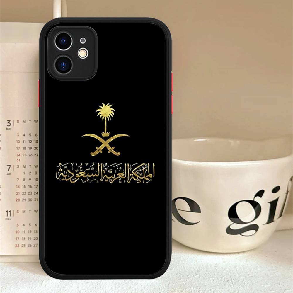 

Саудовская Аравия Для IPhone 16 15 14 11 12 13 Pro Max Plus X XS MAX Матовый Мягкий Задний Чехол для Телефона iphone 14pro max