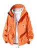 Spring Bird Edition Unisex Hooded Mountaineering Jacket: Waterproof & Windproof Single-layer Outdoor Coat