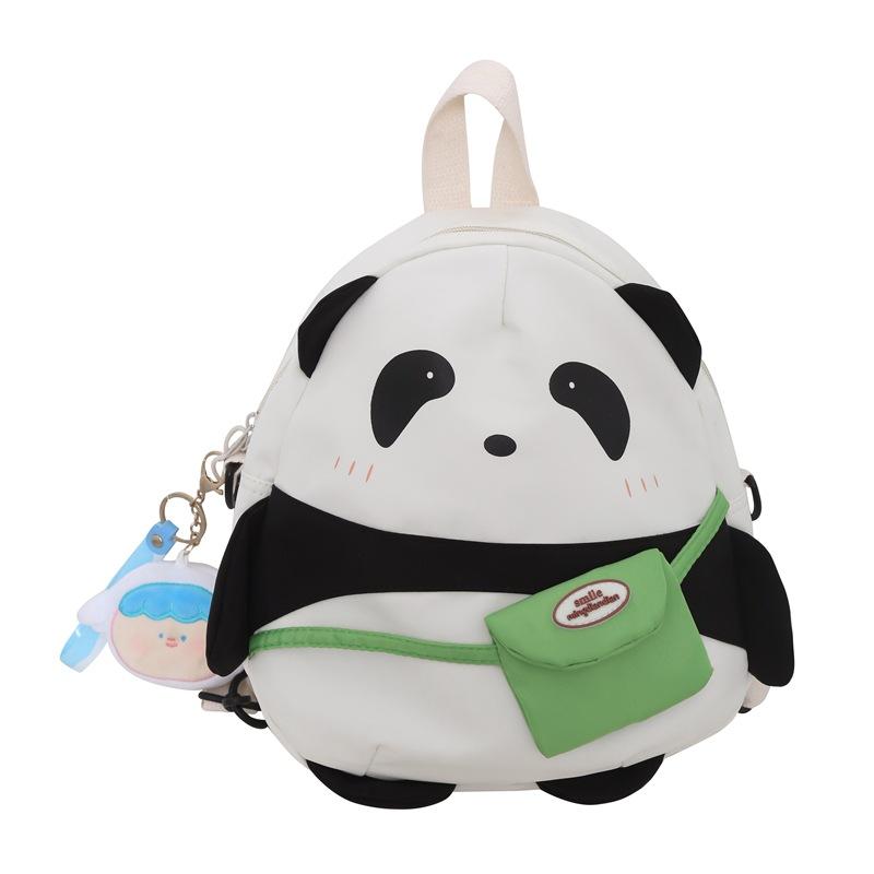 Schoolbag Cute Panda Bag Cartoon Backpack Ins Girl Soft Sister Mini Backpack College Student Class Small Schoolbag Female