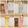 Thailand Style Dai Festival Costume Long Skirt Thailand Suit Top Skirt  Splashing Garment