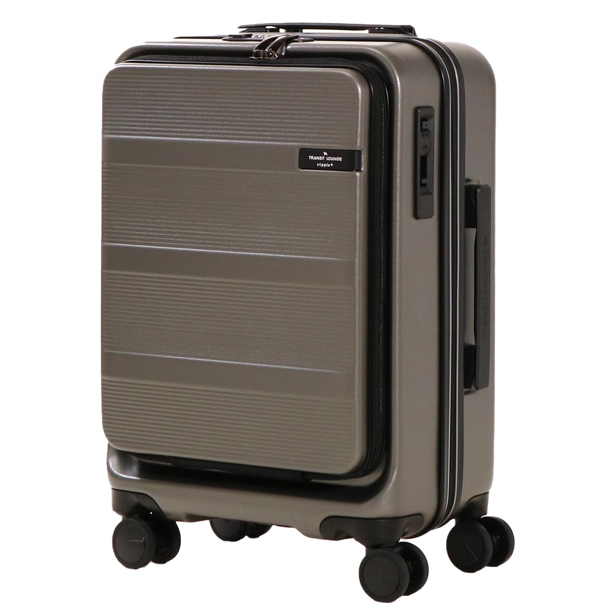 

Валіза ripple PLUS L 46 см 80241 Чохол для транспортування Жорстка застібка-блискавка Можна переносити на борту Оснащено замком TSA Розширюваний Ripple Plus Grey [Transit сірий колір