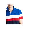 Polo Ralph Lauren Color Blocked Κεντημένο Λογότυπο Pony Μπλουζάκι Πόλο με Κοντό Μανίκι Ανδρικά Τοπ Πολύχρωμο 710780947-001