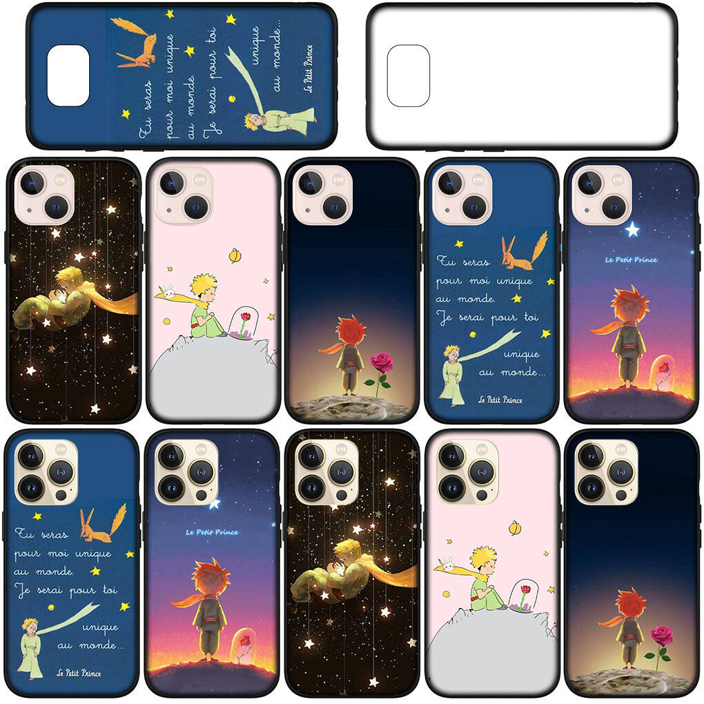 Cover for iPhone 17 16 15 Xiaomi Poco Redmi Note 14 13 12 11 Pro Max 9 16e Samsung Galaxy S25 S24 S23 OPPO Huawei Cartoon The Little Prince Phone Case