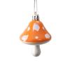 Faux Painted Plastic Hanging Ornaments for Festival and Christmas Tree Decor