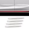 4pcs Car Bumper Guard Strips PVC Universal Car Protector Flexible Guard for Enhances Protections On Car Front & Rear