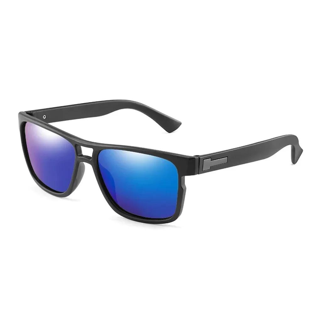 Designer Polarized Sunglasses Women Vintage Driving Sun Glasses Men Anti-UV Goggles Eyewear Black