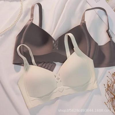 Lake and Heart Women’s Seamless Summer Bra: Thin Style, Small Chest Support, Sag Prevention, Comfortable, No Steel Ring.