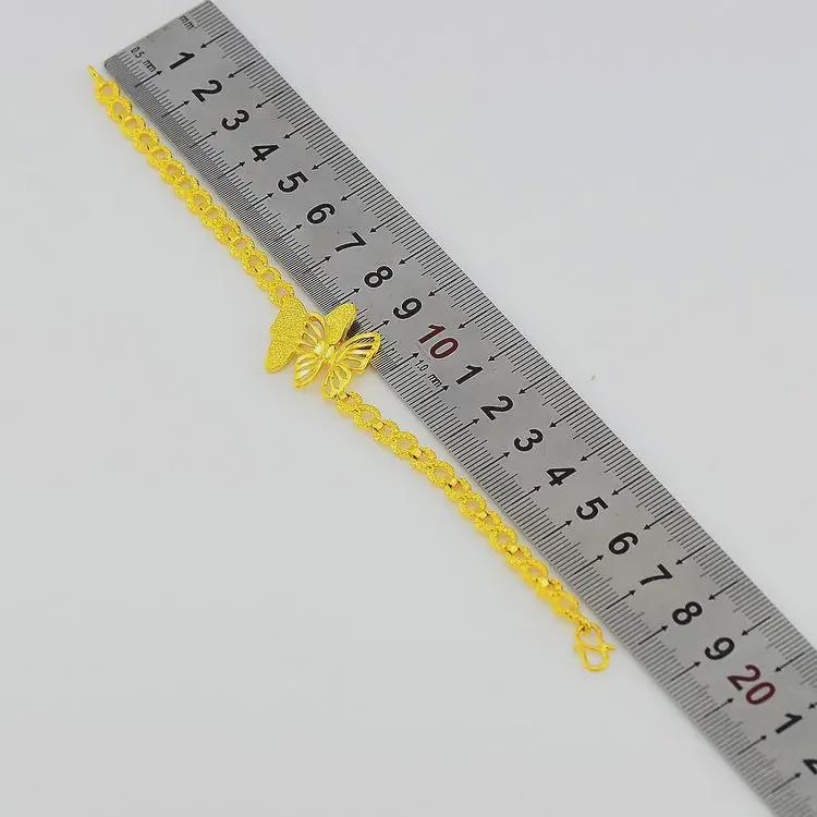 Euro Vietnamese Gold-Plated Lucky Bead Bracelet - Fashionable & Versatile for Women