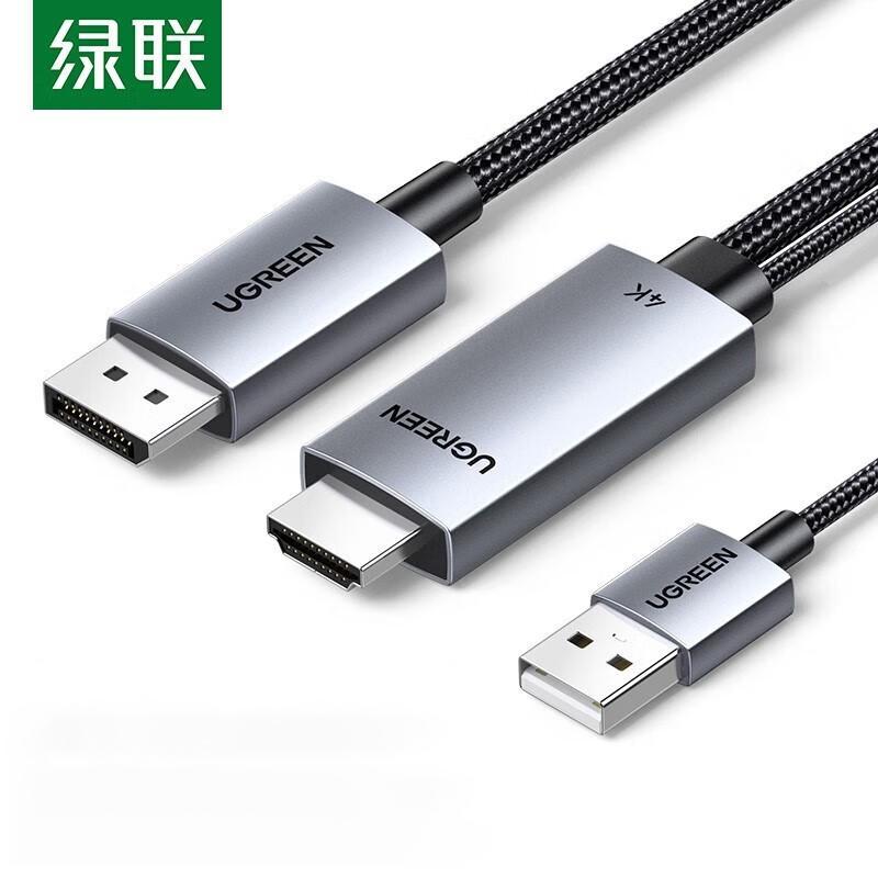 Ugreen HDMI 2.1 To DisplayPort Adapter Cable
