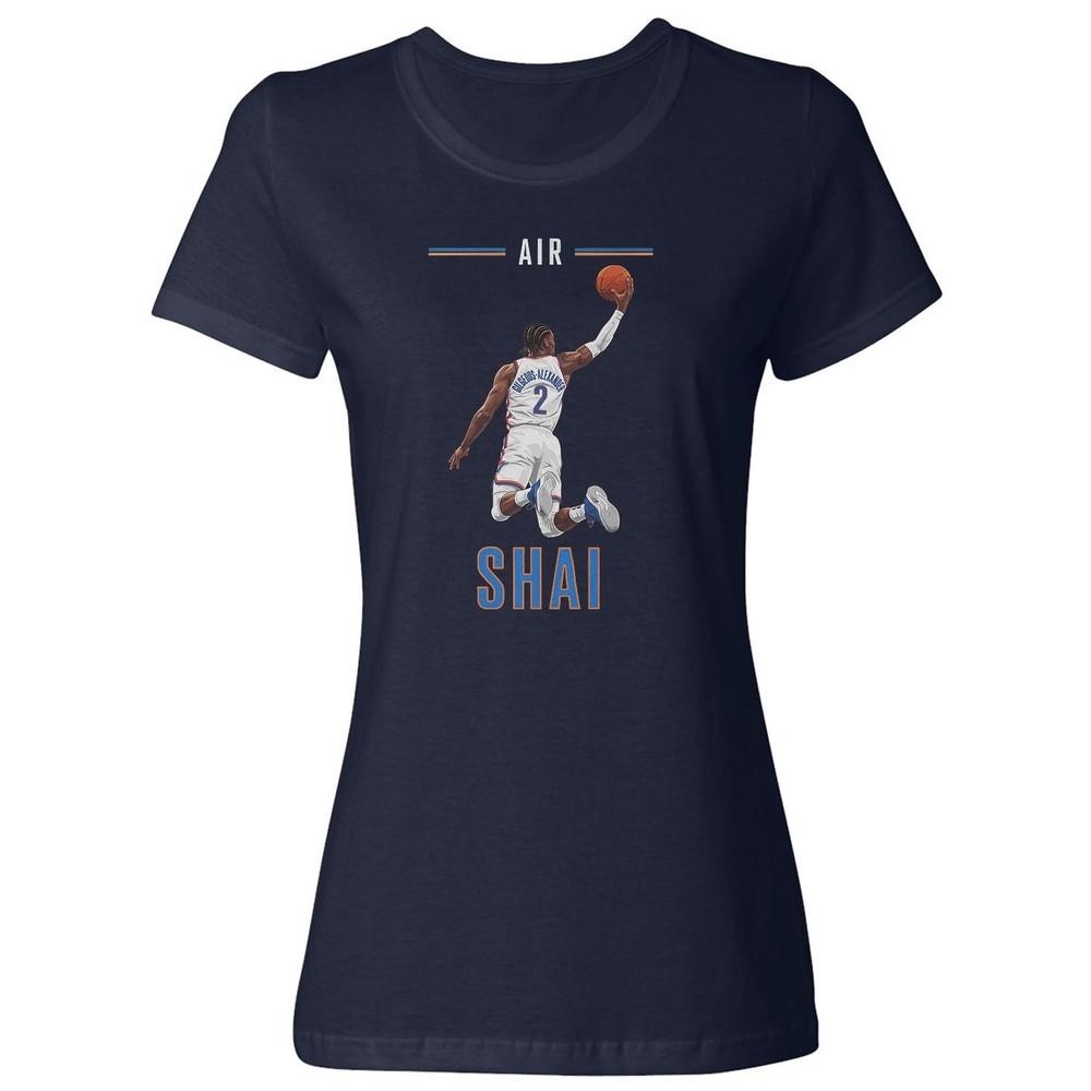 Air Design Shai-Inspired - OKC Fans Tribute Ladies  Crewneck T-Shirt Unisex T-Shirt XXL